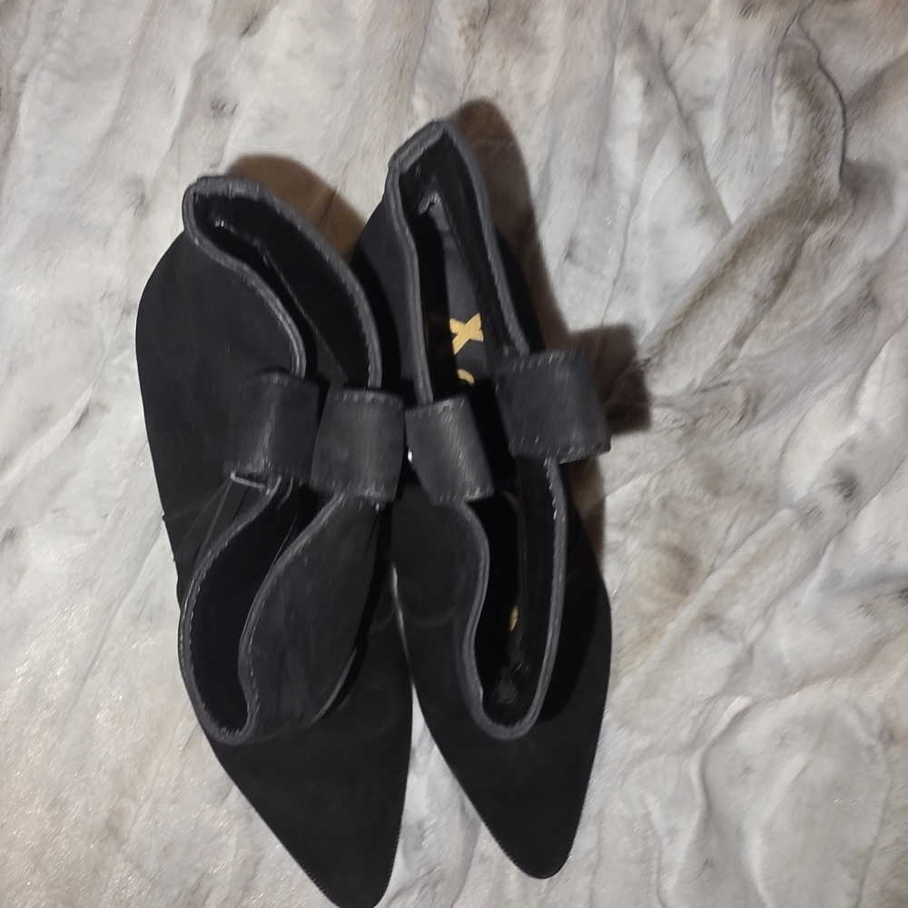 Sam Edelman Elegant Western Black Heeled Boots - Picture 4 of 8